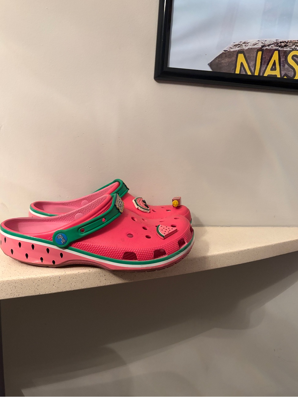 Crocs Pink Jolly Rancher Edition